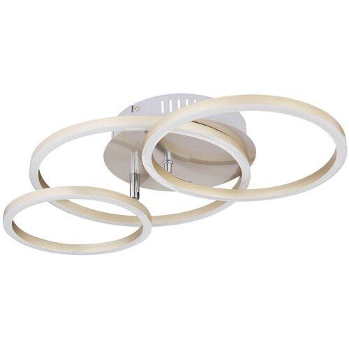 Globo Stropna LED svetilka Kendy (30 W, d 50 x &amp;scaron; 30 x v 9,5 cm, bele barve) Slike