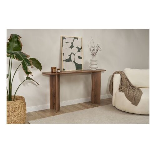 Hanah home Konzola Sira, 75x35x150 cm, Braon Slike