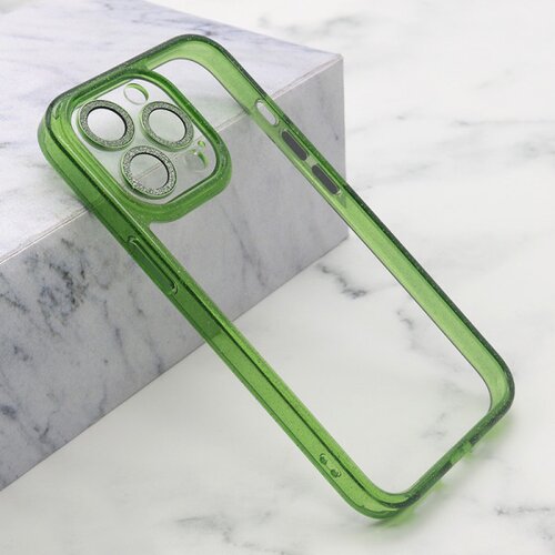 Ms maska diamond lens za iphone 13 pro (6.1) zelena Slike