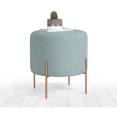 Balcab Home Svijetlo plavi tabure Copper &amp;ndash; Slike