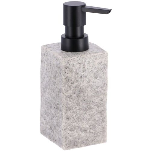 Tendance DOZATOR ZA SAPUN PAVIA 260 ML ČETVRTASTI POLIRESIN, SIVI Slike