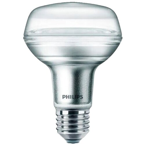 Philips Reflektorji Ampoule corepro ledspot r80 4w e27 lumi&amp;egrave;re blanche Bela Slike