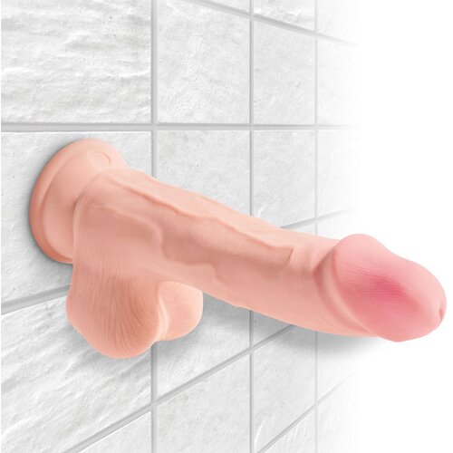 Pipedream King Cock Plus 7.5&amp;quot; Triple Density Cock with Balls Slike