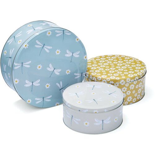 Cooksmart ® Čelične limenke za hranu 3 kom English Meadow - Cijene