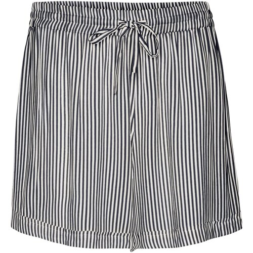 Vero Moda Hlače &amp;#039;BUMPY&amp;#039; črna / bela Slike