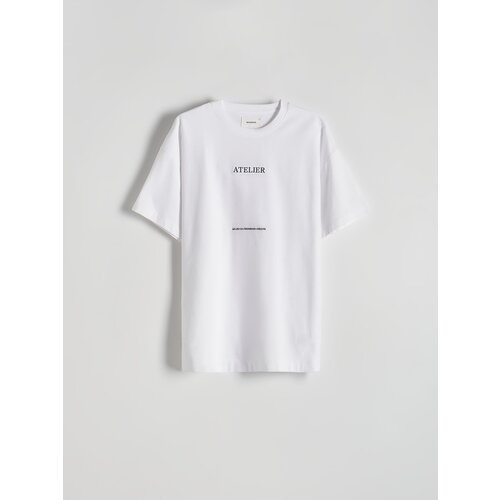 Reserved - Relaxed fit majica kratkih rukava - bijela Slike
