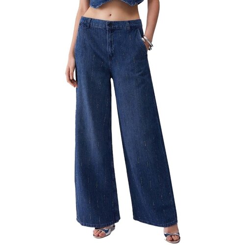 Liu Jo Jeans straight UA6108D0315 Modra Slike