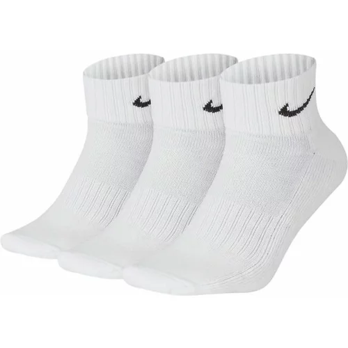 Nike 3PPK VALUE COTTON QUARTER Čarape za trening, bijela, veličina