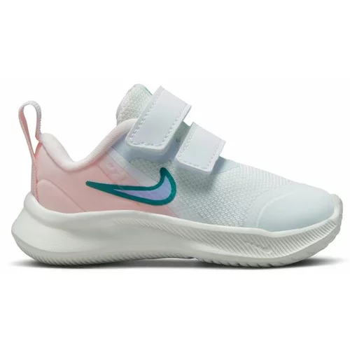 Nike Sportske cipele morsko plava / svijetloplava / pastelno roza / bijela