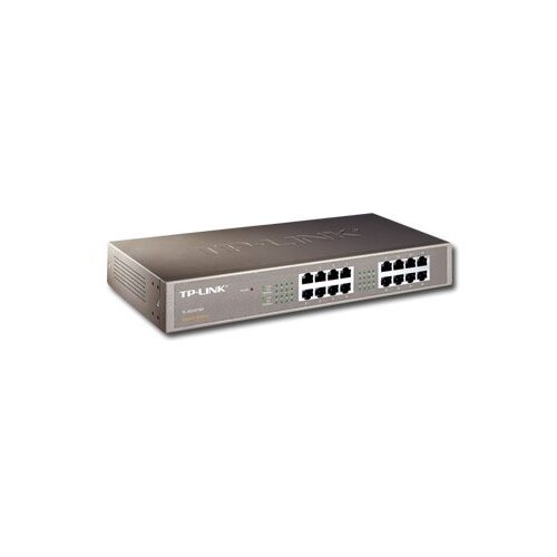 Tp-link 16-Port Gigabit Desktop/Rackmount Switch, 16 10/100/1000M RJ45 ports, 1U 13-inch rack-mountable... Slike