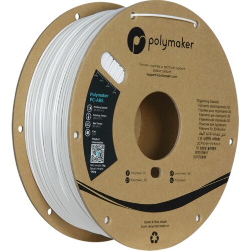 Polymaker pc-abs white - 1,75 mm Slike