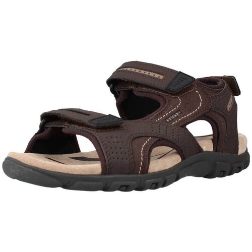 Geox UOMO SANDAL STRADA Smeđa Slike