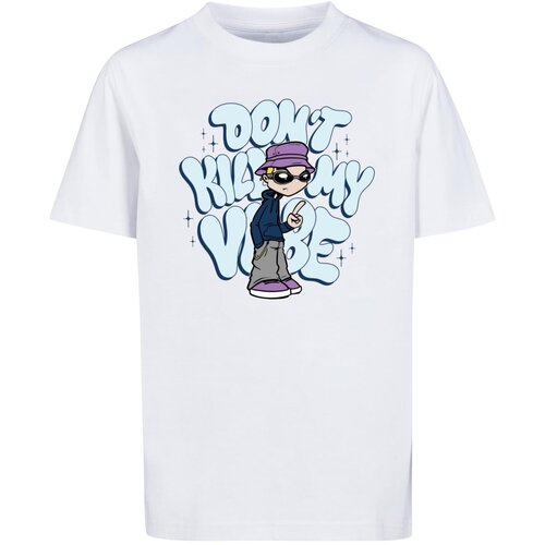 Mister Tee Children&amp;#039;s T-shirt Kids Don&amp;#039;t Kill My Vibe white Slike