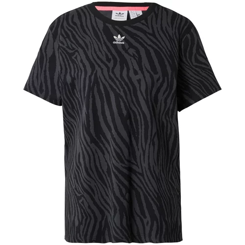 Adidas Majica 'Essential' kameno siva / crna / bijela
