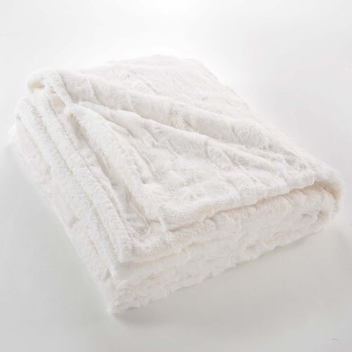 Douceur d intérieur Krem deka od mikropliša 180x220 cm Foxy – Cene
