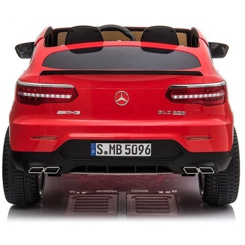  Licenciran avto na akumulator Mercedes GLC 63S QLS 4x4 - dvosed - rdeč/lakiran Slike