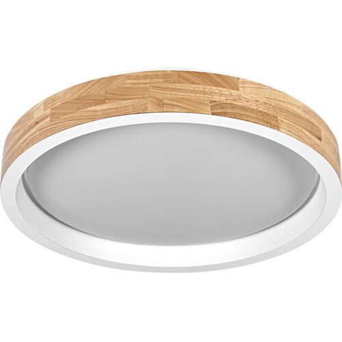 Osram LED prigu&amp;scaron;iva plafonska svetiljka MARIANO LED/24W/230V prečnik 41 cm hrast/bela Slike