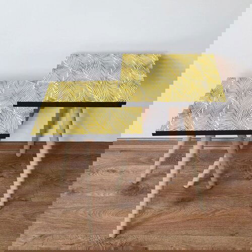 Hanah home set klub stočića 2Shp239, 2 komada, Žuti Slike