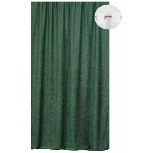 Mendola Fabrics Zelena zavesa 140x260 cm Brooke –