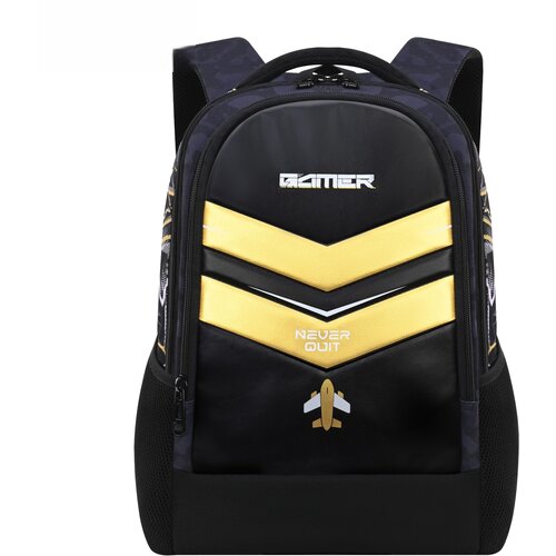 Scool ranac sa ojačanim leđima gamer SC2953, 40x29x14cm, crno-žuti Slike