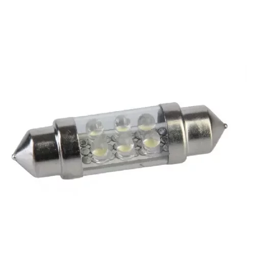 Cabletech Avtomobilska žarnica, T10*36, 6 x LED, 12 V, bela
