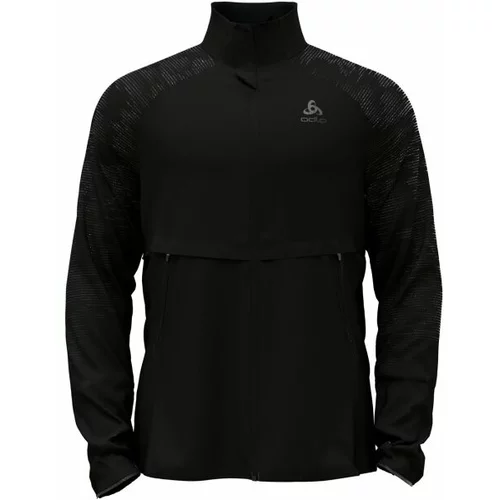 Odlo ZEROWEIGHT PROWARM REFLECT JACKET Muška jakna za trčanje, crna, veličina