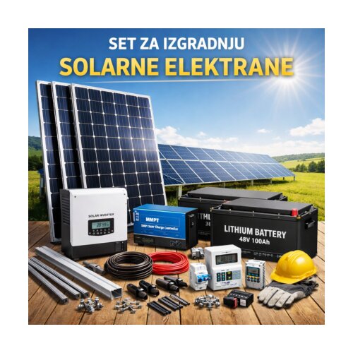  Solarna Elektrana 7kW Trofazna &amp;ndash; Sungrow 7.84kWp Premium Prosumer Slike