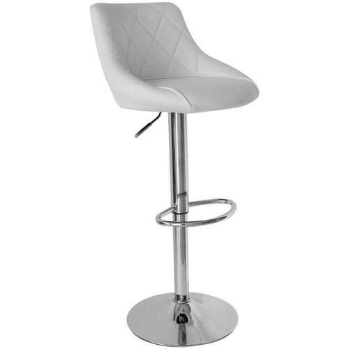 XORA BARSKI STOL, bela, barve kroma Cene