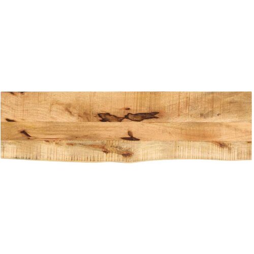 Stolna ploča 100x40x2 5 cm masivno drvo manga sa živim rubom Cene