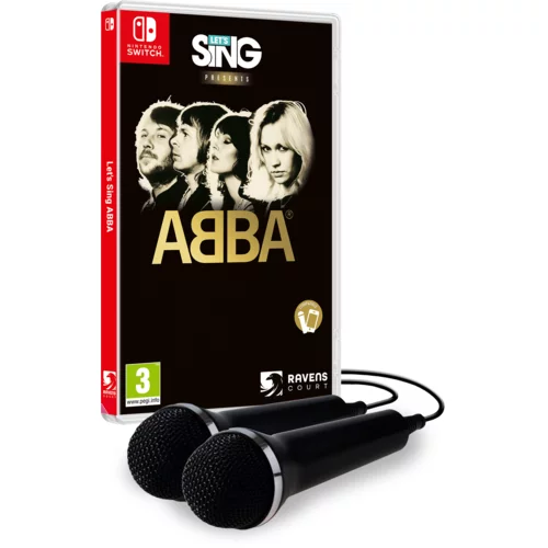 Ravenscourt Let's Sing: ABBA - Double Mic Bundle (Nintendo Switch)