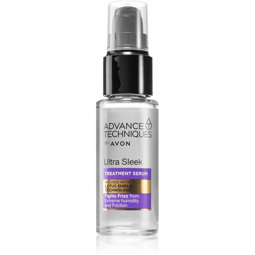 Avon Advance Techniques Ultra Sleek serum za svileno mehke lase 30 ml