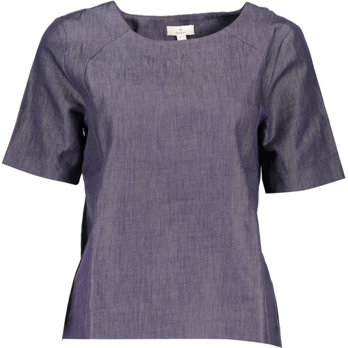 Gant WOMEN&#39;S SHORT SLEEVE T-SHIRT BLUE Cene