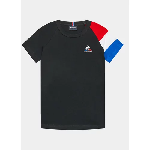 Le Coq Sportif Majica 2210529 Črna Regular Fit