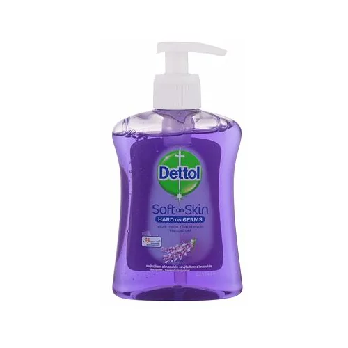 Dettol soft on skin lavender antibakterijsko milo z vonjem sivke 250 ml
