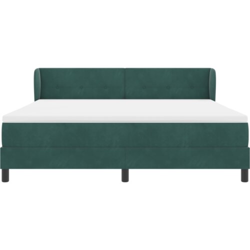 Box Spring Krevet s Madracem u Tamno Zelenoj 180x200 cm od Bar&amp;scaron;una Slike