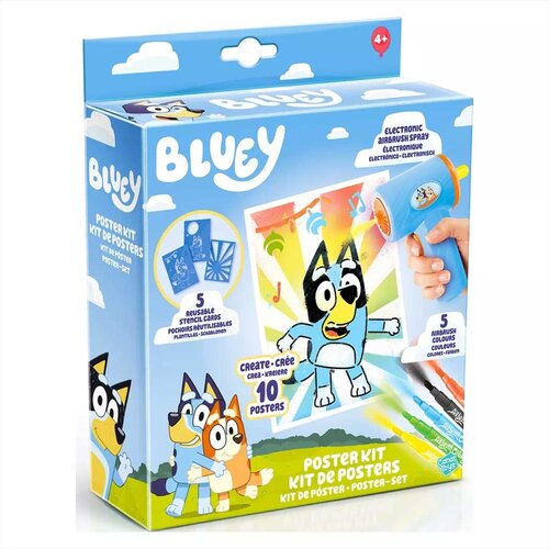 Canal Toys Bluey Airbrush Art poster ustvarjalni set Slike