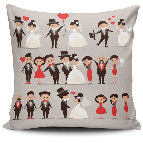Aberto Design Jastučnica 43x43cm, šarena Cene