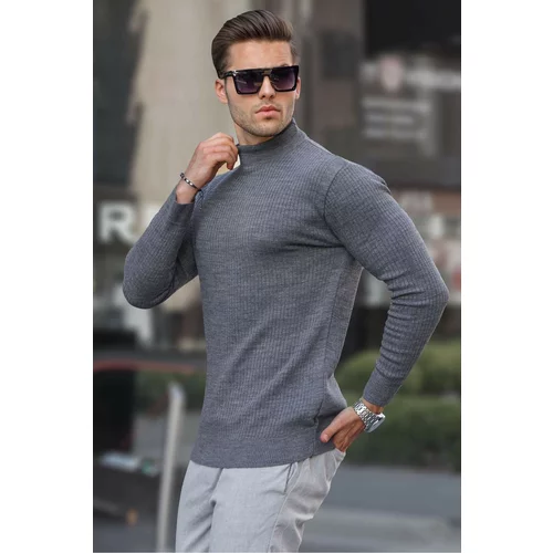 Madmext Sweater as Gray