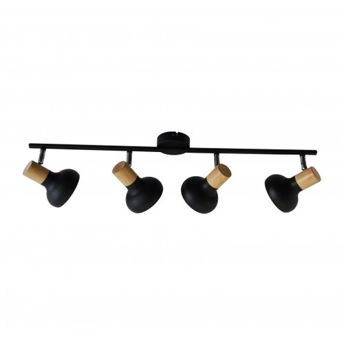 Mitea Lighting M160640 crna spot lampa 4xE14 40W Slike