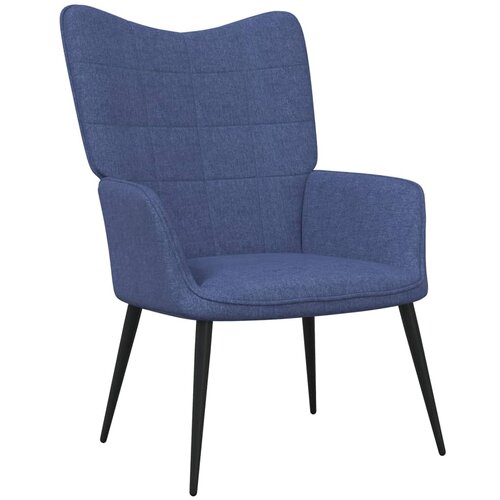  The Living Store Stol za sproščanje modro blago - Stol Za Sproščanje, (21485302) Cene