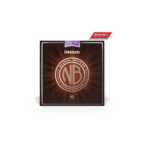  ŽICE ZA AK. GIT. D’ Addario NB1152 NICKEL BRONZE 11-52 Cijene