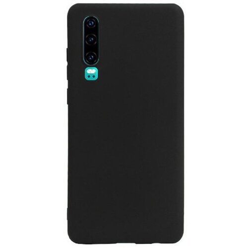 NIKCORP Ovitek za Huawei P30, silikonski zaščitni ovitek, črn, tanek in trpežen etui z dvignjenimi robovi za zaščito zaslona, (5000138990) Cene