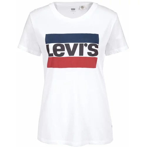 Levi's Majica 'The Perfect' modra / rdeča / črna / bela