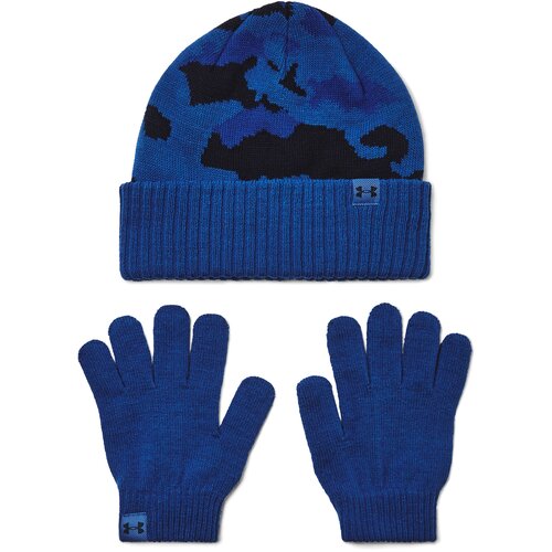 Under Armour B Beanie/Glove Combo-BLU Slike