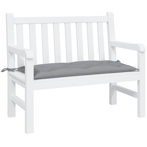  Jastuk za vrtnu klupu sivi 100 x 50 x 7 cm od tkanine Oxford Cene