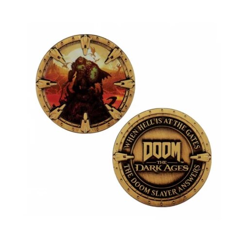 Fanattik DOOM: The Dark Ages Collectible Coin Cene