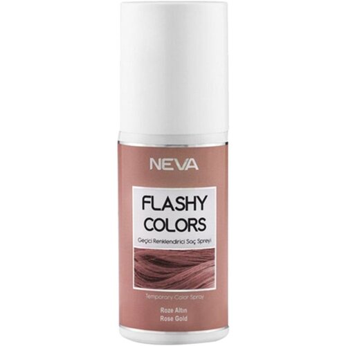 Neva FLASHY COLORS Sprej za kosu 75ml - Rose Gold Cene