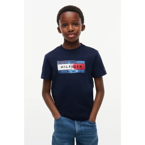 Tommy Hilfiger Majice &amp;amp; Polo majice Hilfiger Flag Graphic Tee Slike