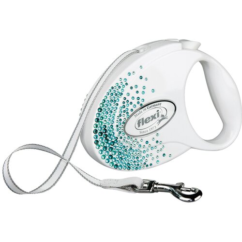 Flexi Glam Splash Ocean M traka 5 m bijela Cijene