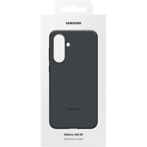Samsung Silikonski ovitek za Galaxy A36 5G Black EF-PA366CBEGWW Slike